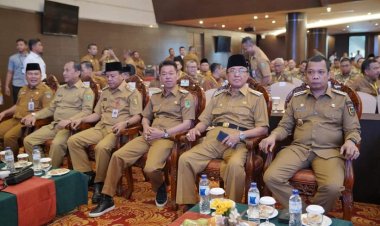 Bupati Rohil Ikuti Rakor Bersama Gubernur, Bupati/Walikota dan Camat se-Riau, Berikut Pembahasannya