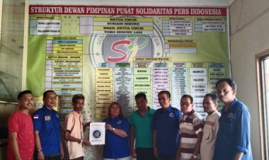 DPP SPI Serahkan SK Kepengurusan DPD SPI Kab. Indragiri Hulu