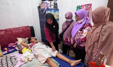 Feraidah Korban Dugaan Malpraktek Masih Terbaring Lemas Ditempat Tidur