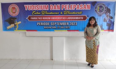 Anggota DPRD Rohil Ikuti Sidang Meja Hijau dan Yudisium