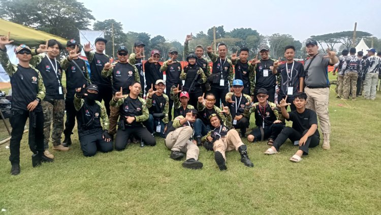 Kontingen Airsoft Lampung Sabet Lima Medali di Hari Kedua Fornas VII Jabar