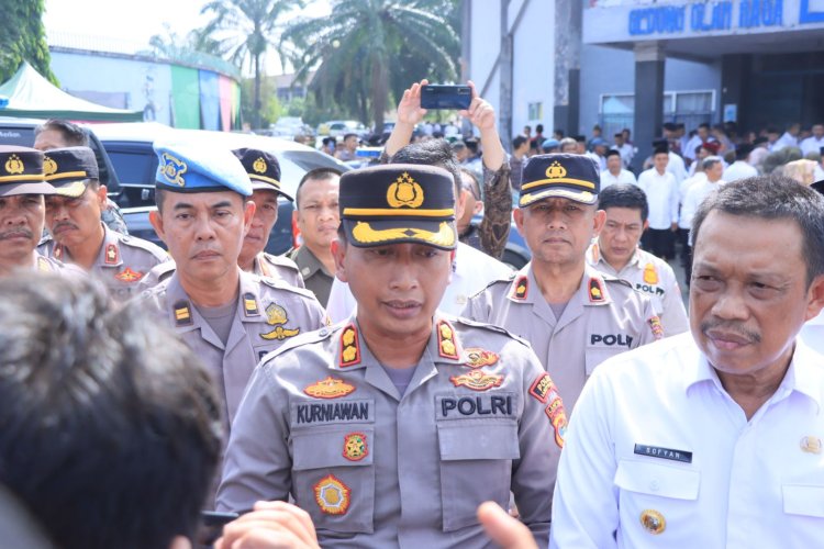 Polres Lampung Utara All Out Amankan Pilkades Serentak