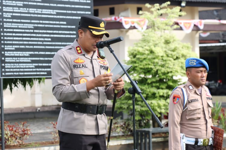 Pelaksanaan Ops Patuh 2023, Kapolres Lamtim Laksanakan Secara Humanis