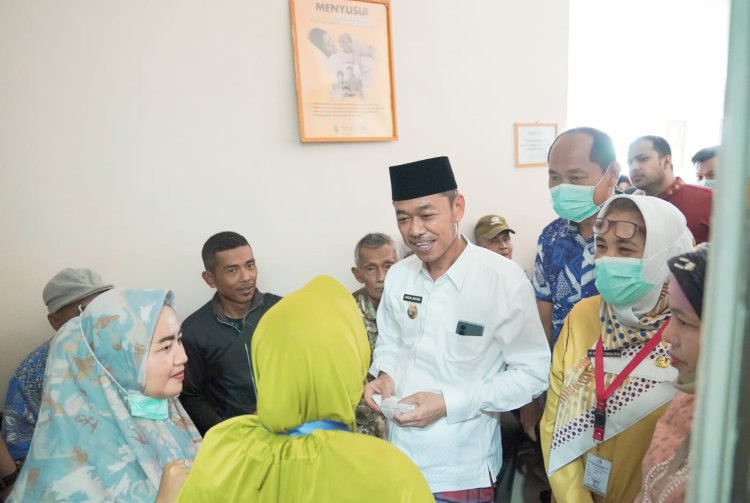 Bupati Rohil Buka Operasi Katarak Mata Gratis dari Lions Clubs
