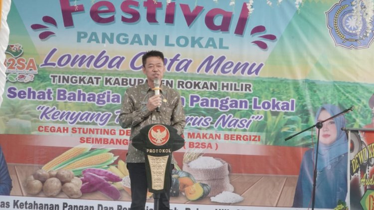 DPP Bekerja Sama dengan TP PKK Gelar Festival Pangan Lokal, Dibuka Bupati Rohil