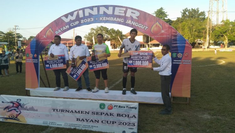Pemdes dan Kecamatan Kembang Janggut Apresiasi Kegiatan Bayan Cup 2023