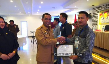 DPMPTSP Rohil Gelar Bimtek Implementasi Pengawasan dan Perizinan Berusaha Berbasis Resiko