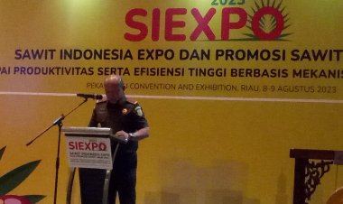 Gubri Resmikan Event SIEXPO 2023 Sawit Indonesia Expo Promosi Sawit Berbasis Mekanisme dan Teknologi