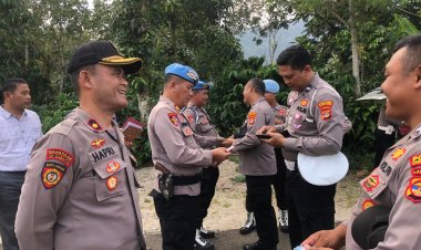 Propam Polres Lampung Barat Tindak Tegas Bagi Personil Polisi yang Melanggar