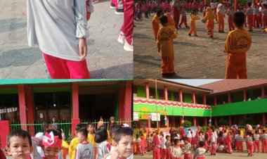 Peringati HUT RI ke-78, SDN 1 Sawah Lama Adakan Lomba