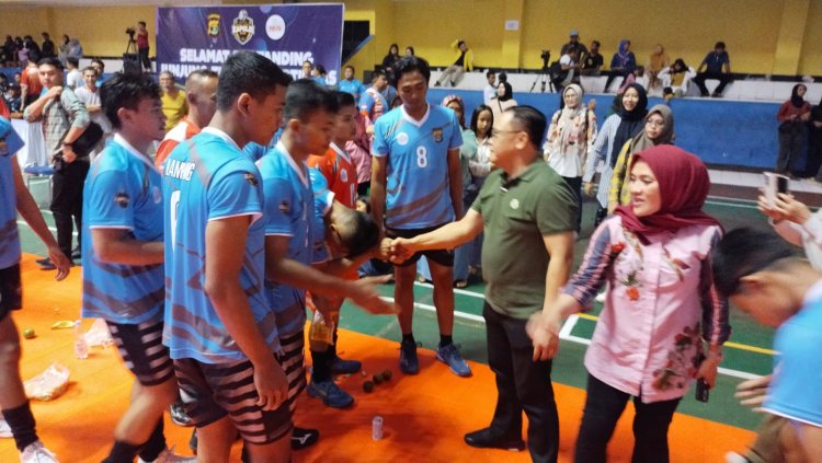 Kapolda Ucapkan Terima Kasih Perjuangan Tim Bola Lampung