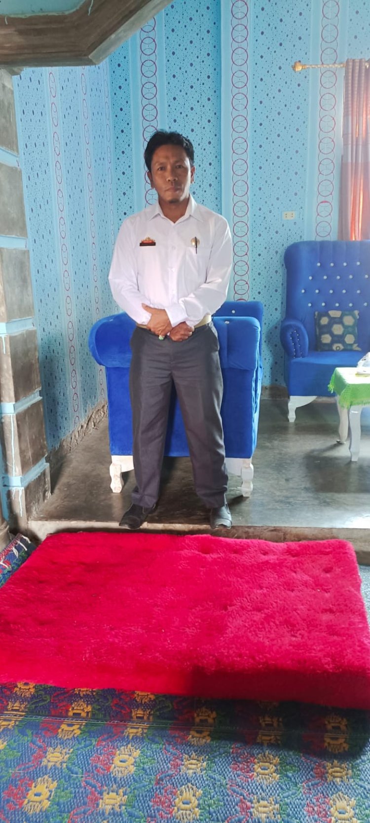 Kakon Air Bakoman Mengawal Realisasi Bedah Rumah Warga