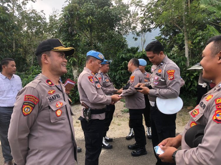 Propam Polres Lampung Barat Tindak Tegas Bagi Personil Polisi yang Melanggar