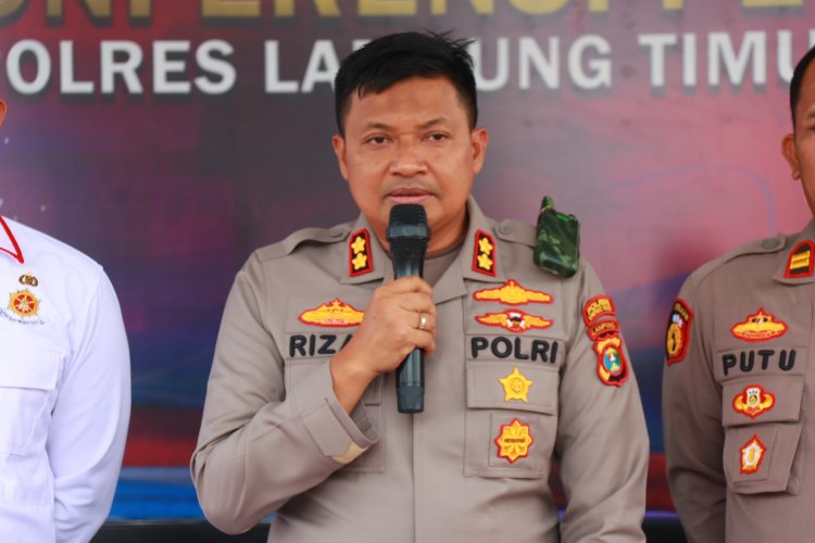 Polres Lampung Timur Berhasil Ungkap 9 Pelaku Tindak Kejahatan