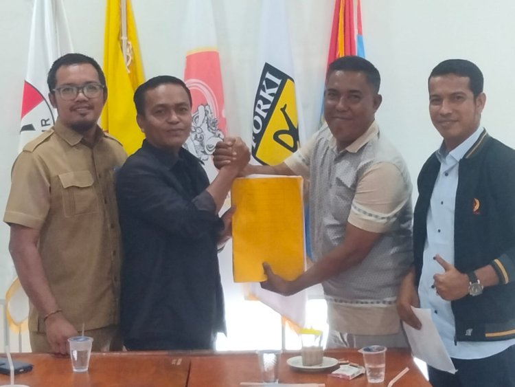 Terima SPJ Aset dan Berkas Pengurus KONI Rohil yang Lama, Samsuri : Guna Verfikasi