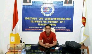 Sekretaris DPD SPI Lambar Sekaligus Pimred Mitra Lampung Meninggal Dunia