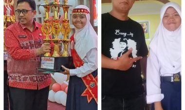 Juara I Pidato Bahasa Lampung se-Kota Bandar Lampung, Najwa : Bahasa Indonesia Jadi Penutur Asing Yay  Iqbal : 'Kita Suport Abis'