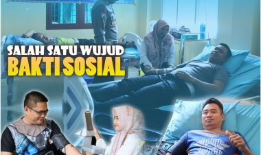 Jelang Hari Lalu Lintas ke-68, Polres Lambar Gelar Donor Darah