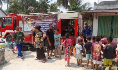 Warga Desa Bandan Hurup Ucapkan Terimakasih ke Bupati Lamsel Atas Bantuan Air Bersih