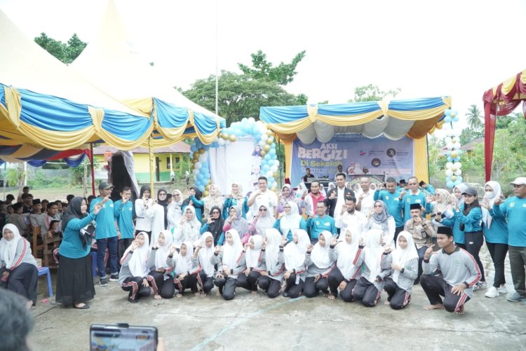 Aksi Pemberian Gizi, Pemkab Rohil Canangkan Percepatan Penurunan  Stunting Secara Dini