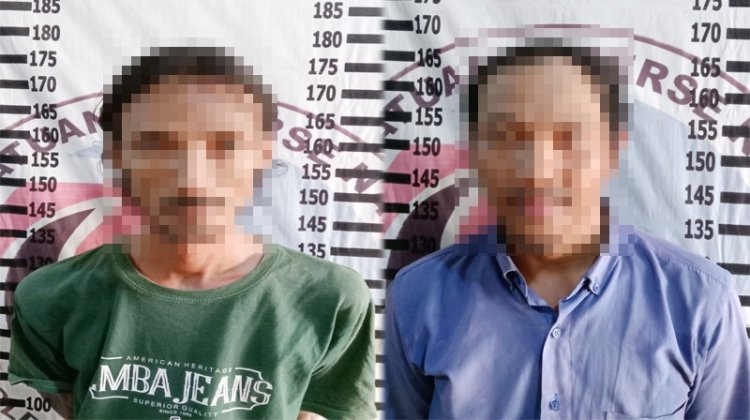 Gerebek Rumah Kontrakan di Penawar Rejo, 2 Pelaku Diringkus Satresnarkoba Polres Tulang Bawang
