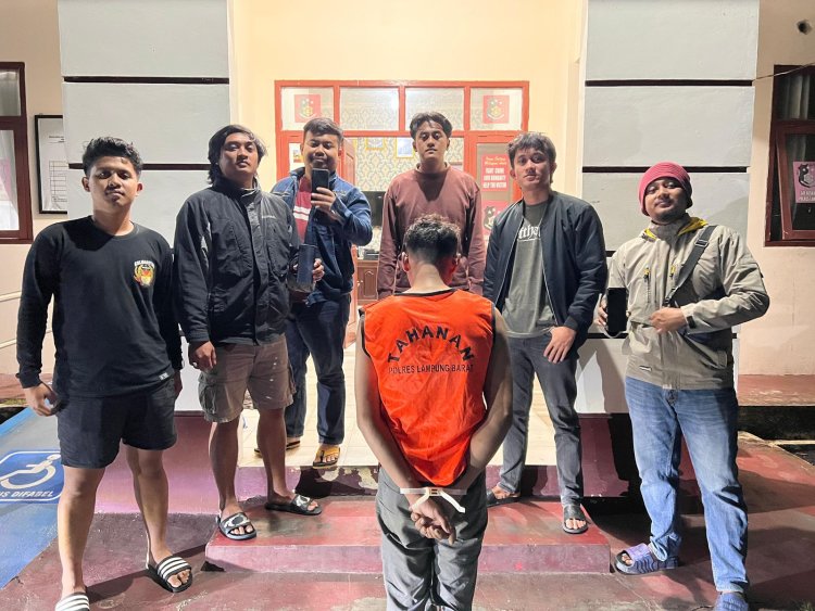 Pelaku Pencuri 3 Handphone di Rumah Kontrakan Berhasil Diamankan Polisi