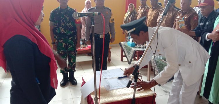 PJ Peratin Pekon Gedung Surian Resmi Dilantik Camat