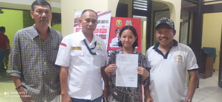 Dianiaya Tanpa Sebab, Laskar Lampung Dampingi Putri Lapor Polisi.