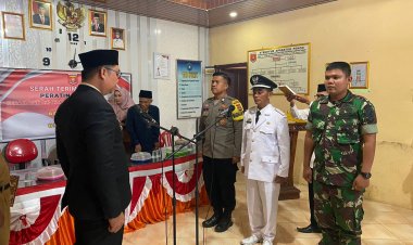 Pasca Mundurnya Peratin Sidodadi, Camat Air Hitam Gelar Sertijab Pj Peratin
