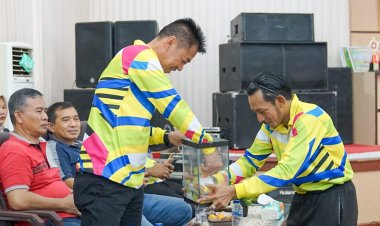 Diikuti Ratusan Peserta, Bupati Rohil Buka KONI Cup Aerobic Kompetition