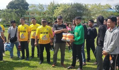 Open Turnamen Sepak Bola U-18 KONI Cup 2023 Resmi Dibuka Ketua Umum KONIi Rohil