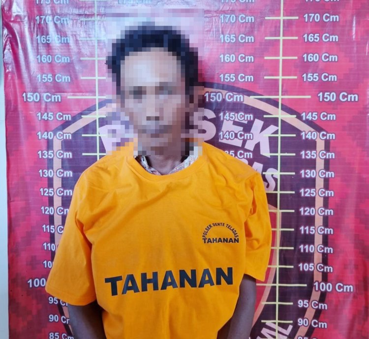 Kurang dari 24 Jam, Polsek Dente Teladas Tangkap Pelaku Curanmor