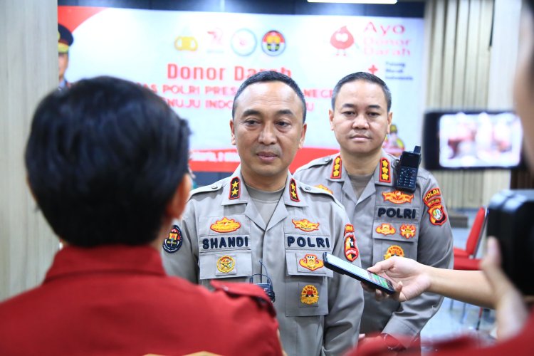 Hari Jadi ke-72 Humas Polri Dirayakan dengan Kegiatan Kemanusiaan