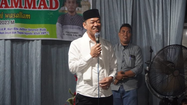 Hadiri Peringatan Maulid Nabi Muhamad SAW, Bupati : Pererat Silaturahmi, Tingkatkan Tali Persaudaraan