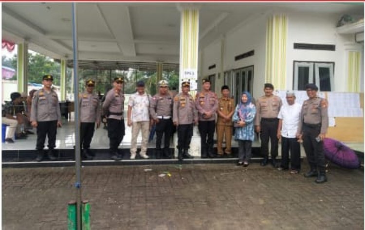 Camat Bajuri Pantau 3 Calon di Pemilihan Kepenghuluan Harapan Makmur Selatan