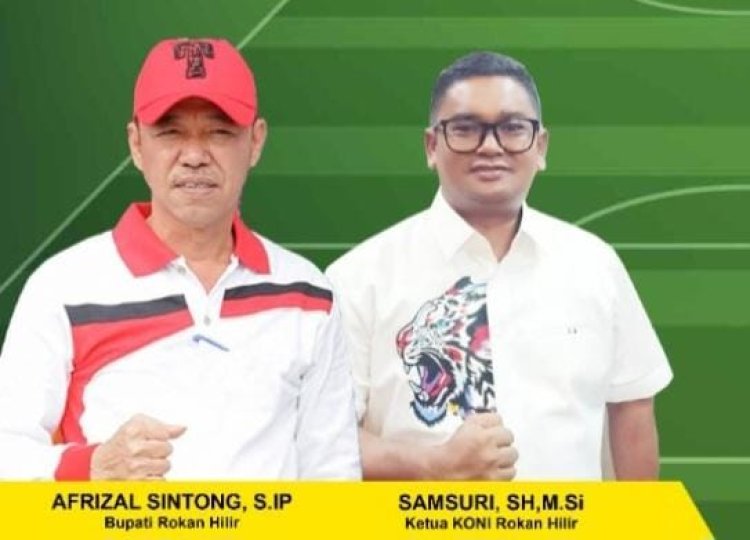 KONI Rohil Gelar Kompetisi Pencarian Atlit Sepak Bola Menuju Popda dan Porprov Riau