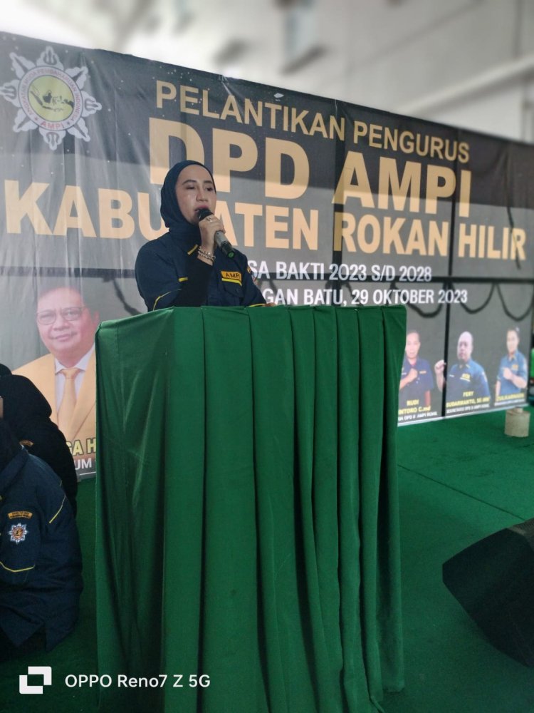 Adakan Musda dan Pelantikan, Rudi Bintoro, Nakhodai AMPI Rohil