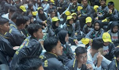 Siswa/i SMAN 1 Bagan Sinembah Persembahkan Lagu di Pembukaan Porwil Sumatera ke-XI