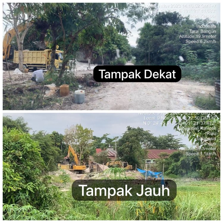 Police Line Polsek Tambang Raib, Kegiatan Kuari Diduga Ilegal Kembali Beroperasi