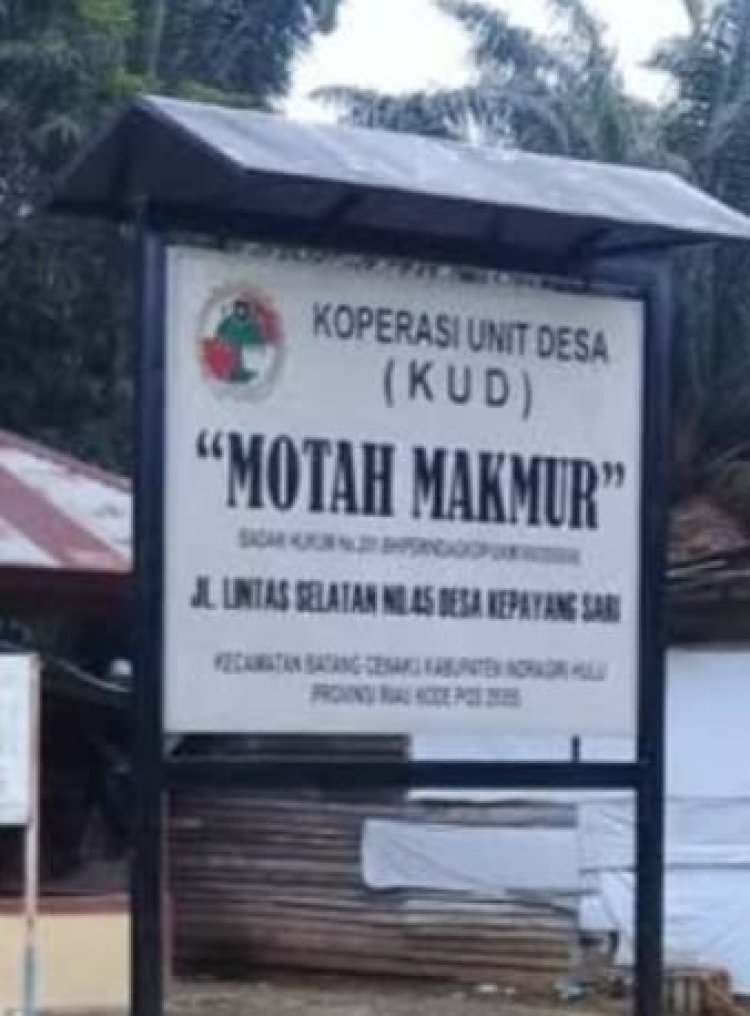 KUD Motah Makmur.Desa Kepayang Sari Adakan Rapat Pengurus