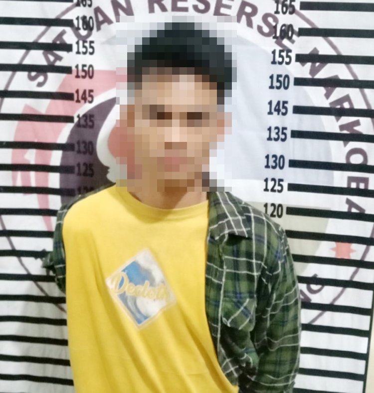 Simpan Narkotika di Kotak Rokok, Seorang Pemuda Ditangkap Polres Tulang Bawang