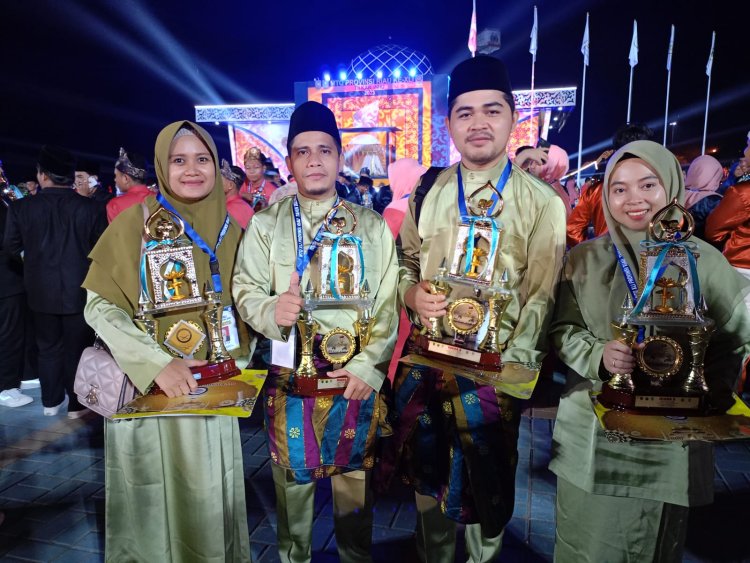 MTQ ke XLI se-Provinsi Riau, Rokan Hilir Raih Juara Ketiga