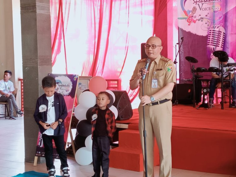 Sekda Tanggamus Buka Lomba Solo Song Event Spektakuler Muara Indah Voice