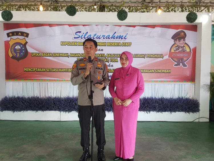 Tingkatkan Silaturahmi dan Harkamtibnas, Kapolsek Bagan Sinembah Asakan Tingkatkan