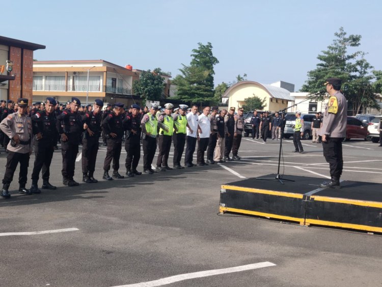 Apel Kesiapan Tahapan Kampanye, Wakasatgas Humas Tegaskan Netralitas Anggota Polri