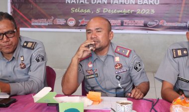 Gelar Rapat Akhir Tahun, Rutan Tarutung Evaluasi Kinerja dan Susun Rencana Kerja