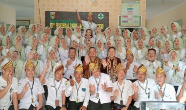 Puskesmas Pulau Panggung Adakan Kegiatan Akreditasi yang Dilakukan Tim Independen