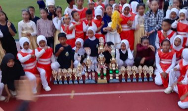Sabet Juara Umum di Kampar Marching Open Championship, SDN 028 Impikan Ajang Nasional
