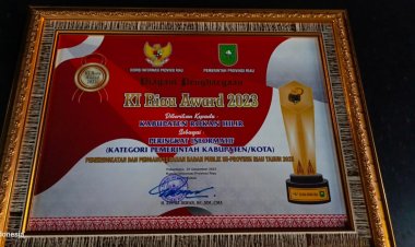Rohil Raih Komisi Informasi Award 2023 Kategori Peringkat Informatif se-Kabupaten/Kota