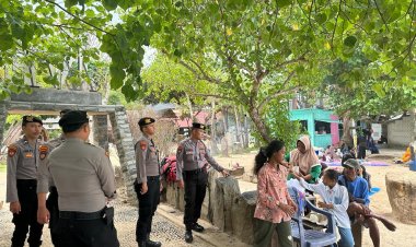 Polda Lampung Pastikan Masyarakat Berlibur Aman dan Nyaman, Personel Amankan Objek Wisata